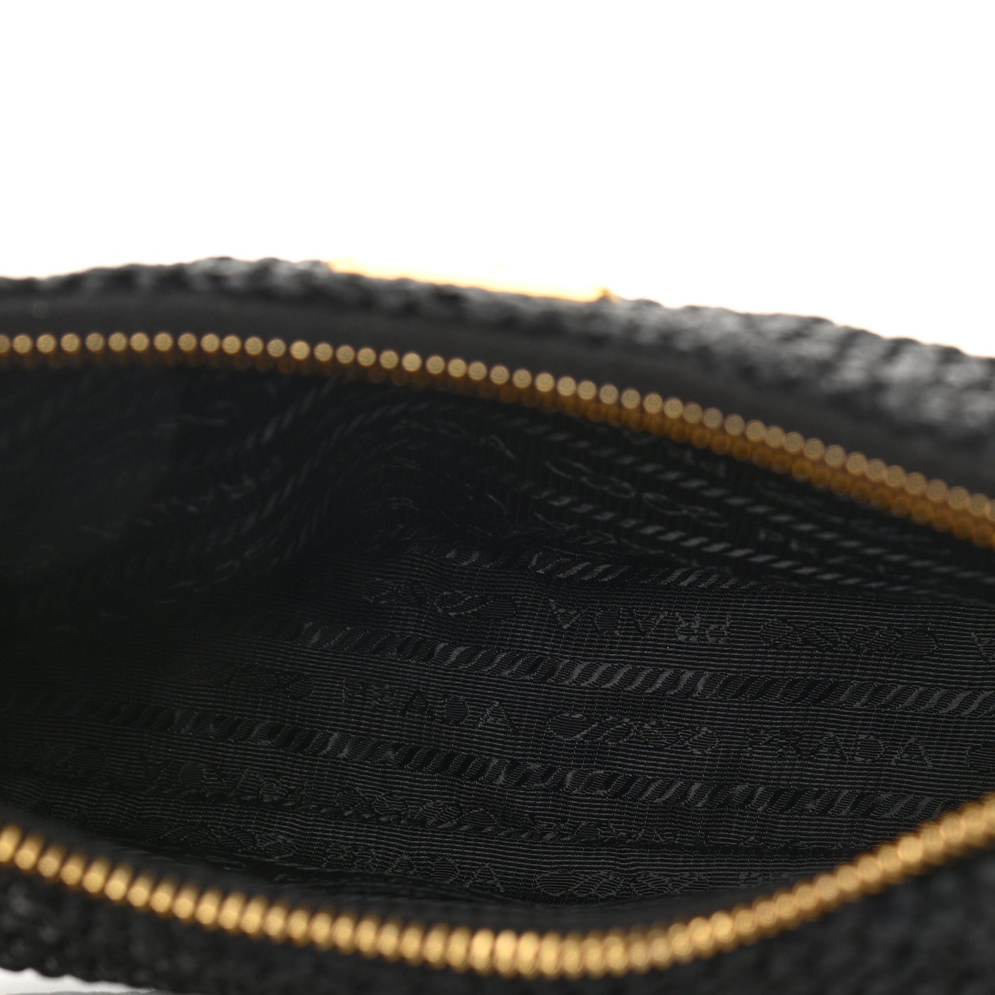 Yarn Raffia Effect Crochet Re-Edition 2005 Shoulder Bag Black
