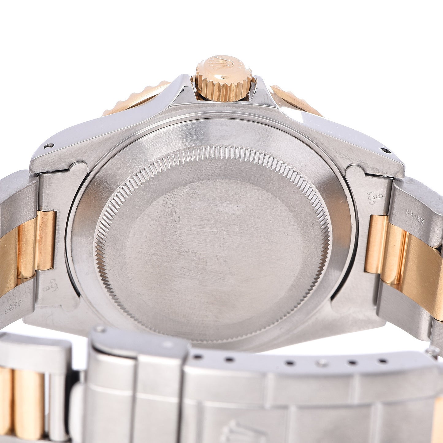 Stainless Steel 18K Yellow Gold 40mm Submariner Date Watch Royal Blue 16613
