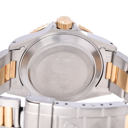 Rolex Stainless Steel 18K Yellow Gold 40mm Submariner Date Watch Royal Blue 16613 5 of 6