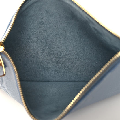 Louis Vuitton Empreinte Monogram Giant Neverfull MM Blue Hour 7 of 11