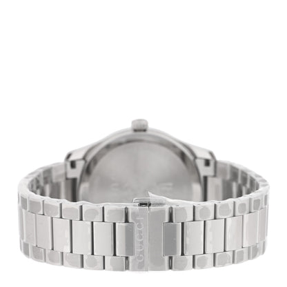 Gucci Stainless Steel 38mm G-Timeless Charm Quartz Watch Black 3 of 5
