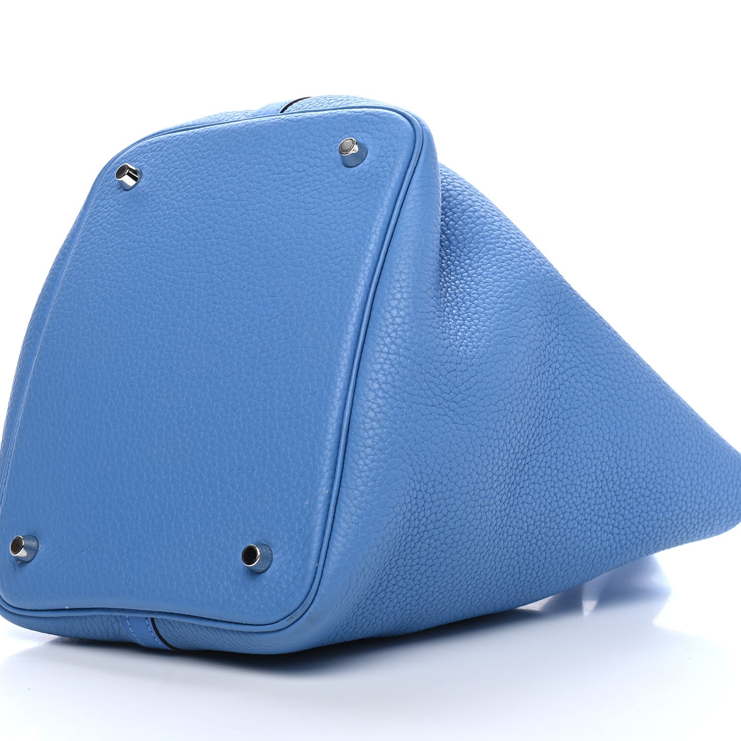 Taurillon Clemence Swift Picotin Lock 22 MM Bleu Paradis