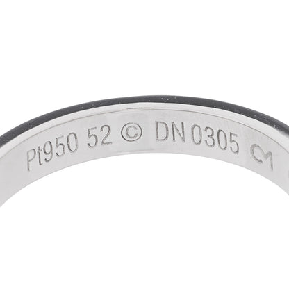 Cartier Platinum 3mm C De Cartier Wedding Band Ring 52 6 4 of 4