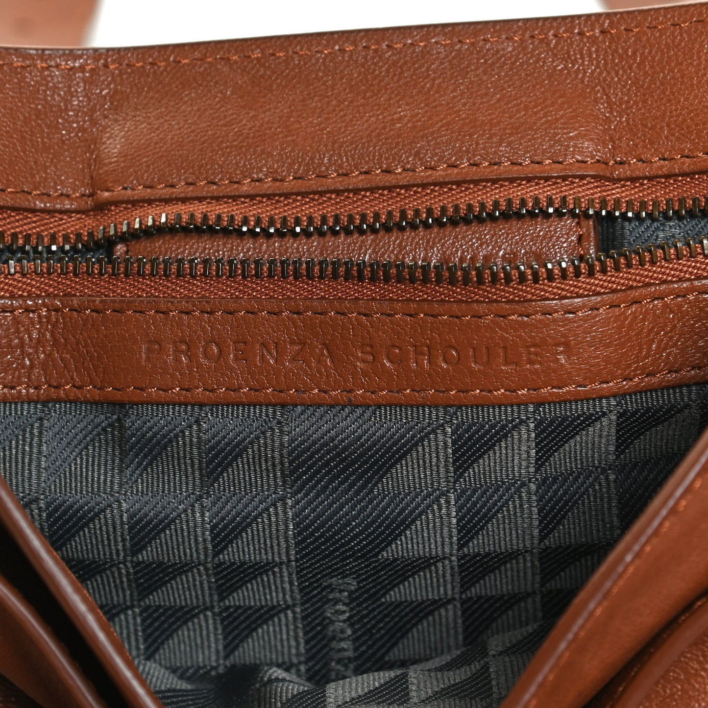 Lambskin Tiny PS1 Satchel Saddle