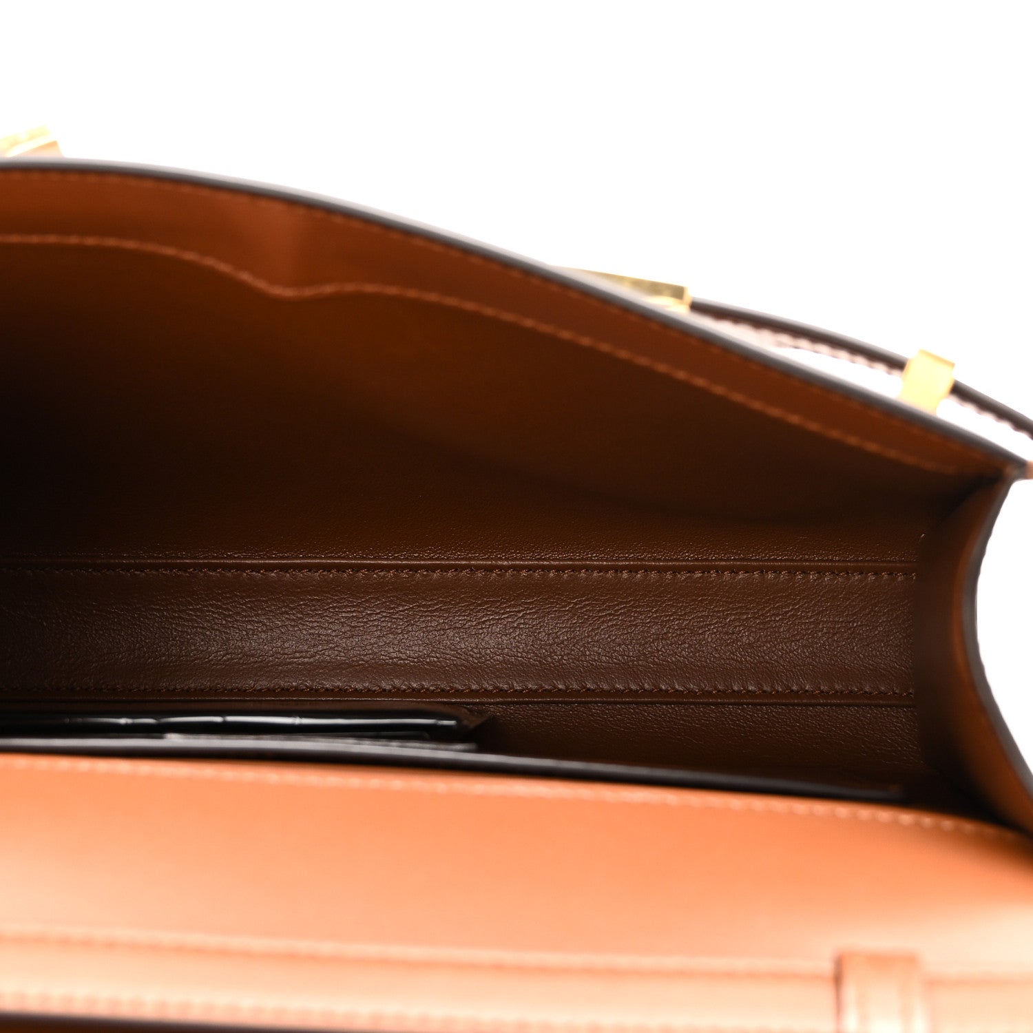 Saint Laurent Smooth Calfskin Small Manhattan Shoulder Bag Brick 5 of 10