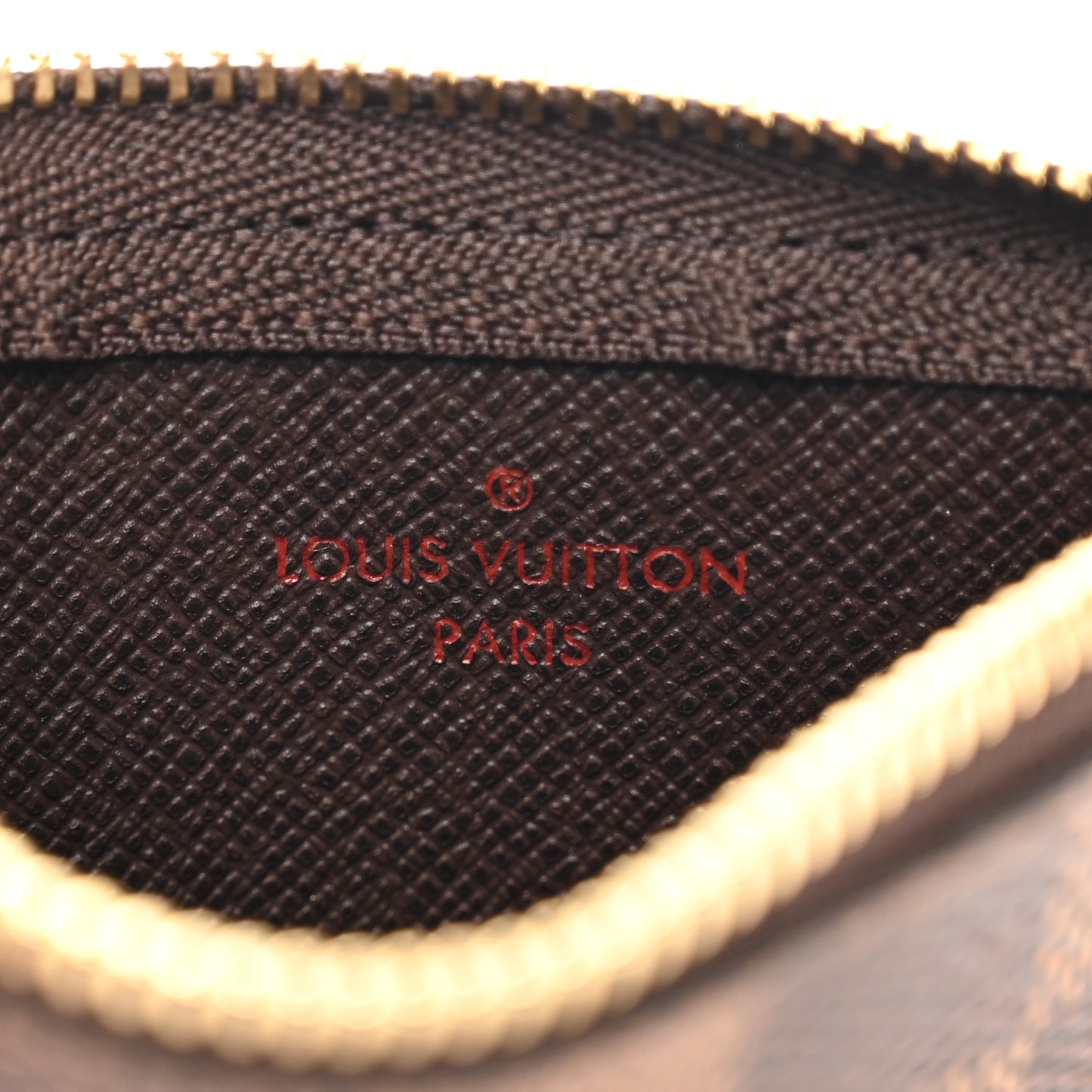 Damier Ebene Key Pouch