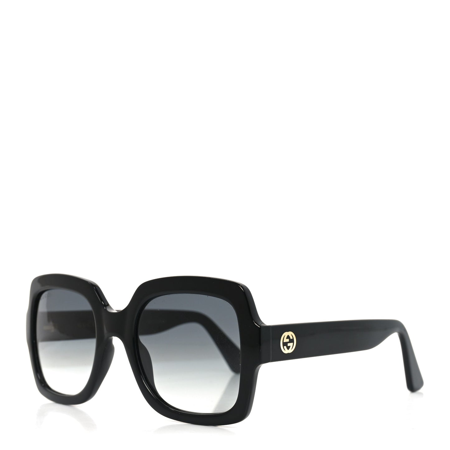 Acetate Square Frame Sunglasses GG1337S Black