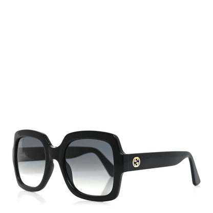 Gucci Acetate Square Frame Sunglasses GG1337S Black 1 of 7