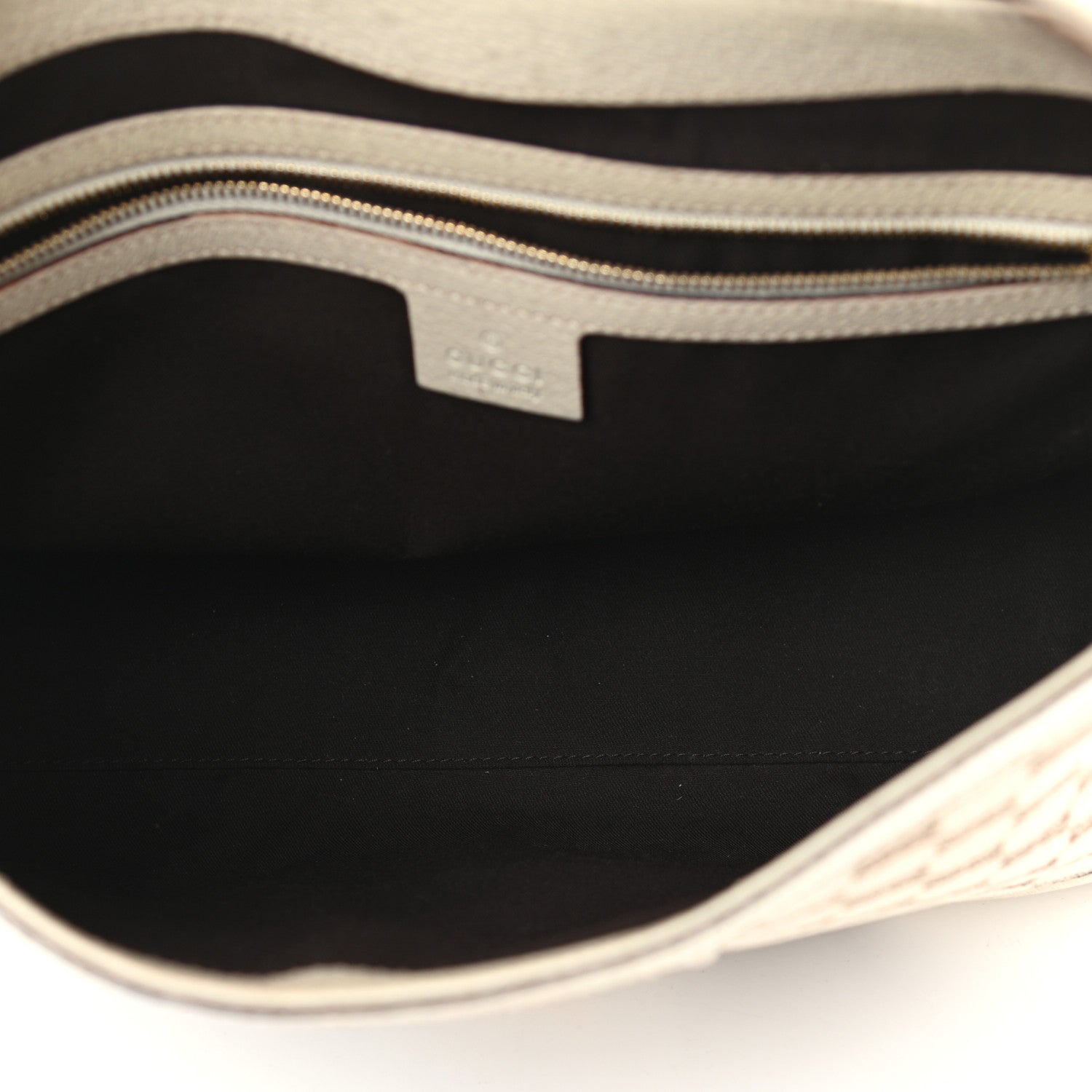Gucci Monogram Web Large Treasure Flap White 5 of 14