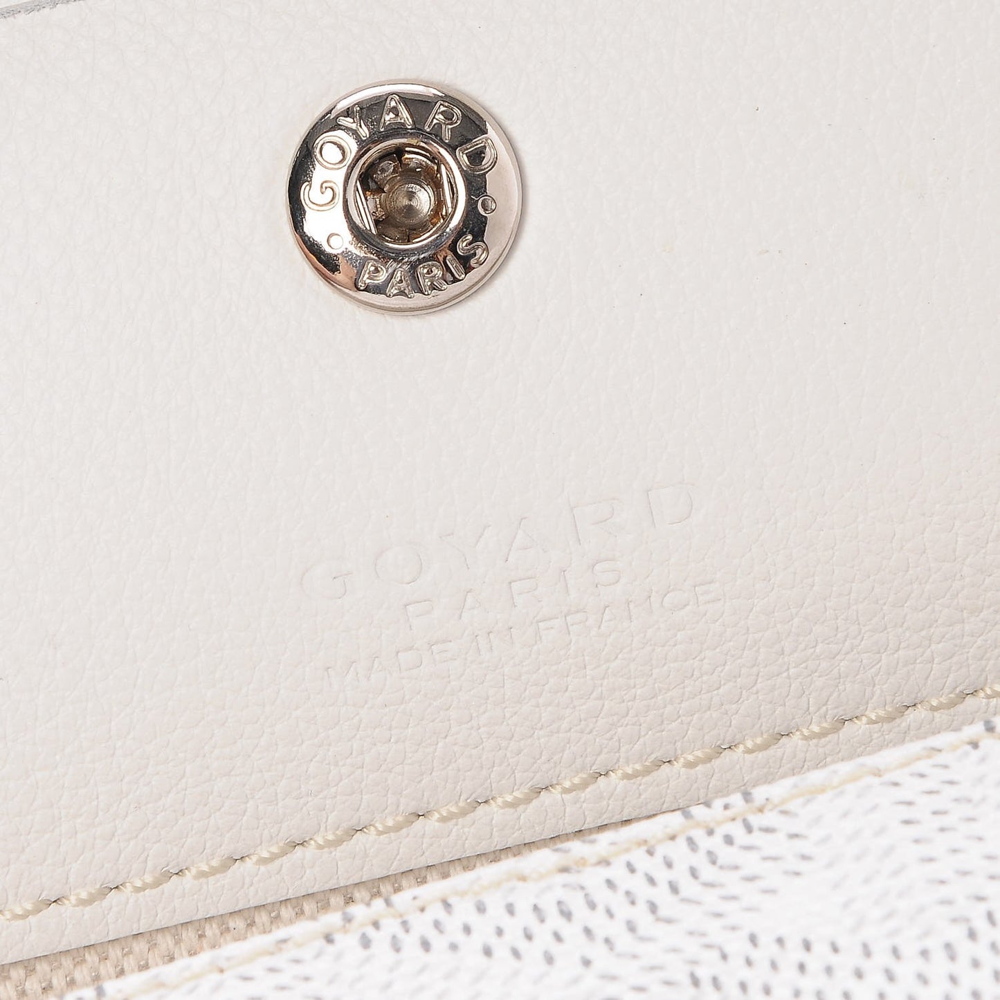 Goyardine Saint Louis PM White