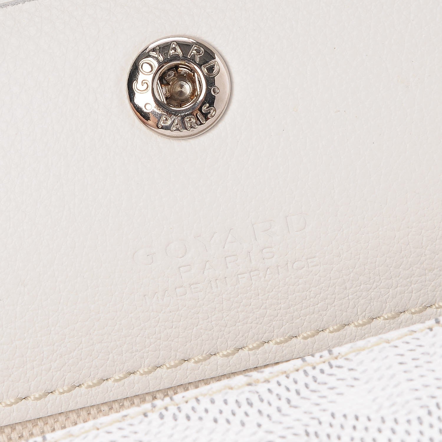 Goyard Goyardine Saint Louis PM White 6 of 9