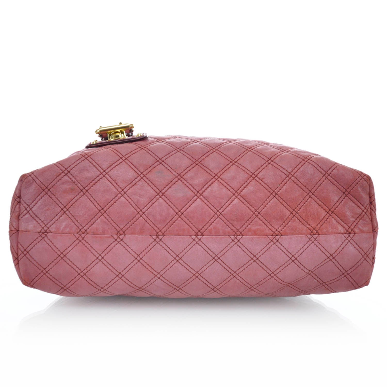 Marc Jacobs Leather Quilted Bruna Tote Raspberry 5 of 10