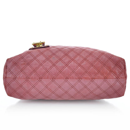 Marc Jacobs Leather Quilted Bruna Tote Raspberry 5 of 10