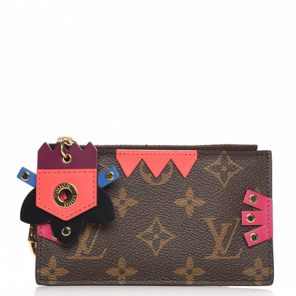 Louis Vuitton Monogram Totem Key Pouch Flamingo 1 of 7