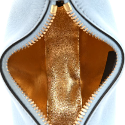 Fendi Vitello Grace Matte Nano Fendigraphy Hobo Charm Azzurro Baby 5 of 10