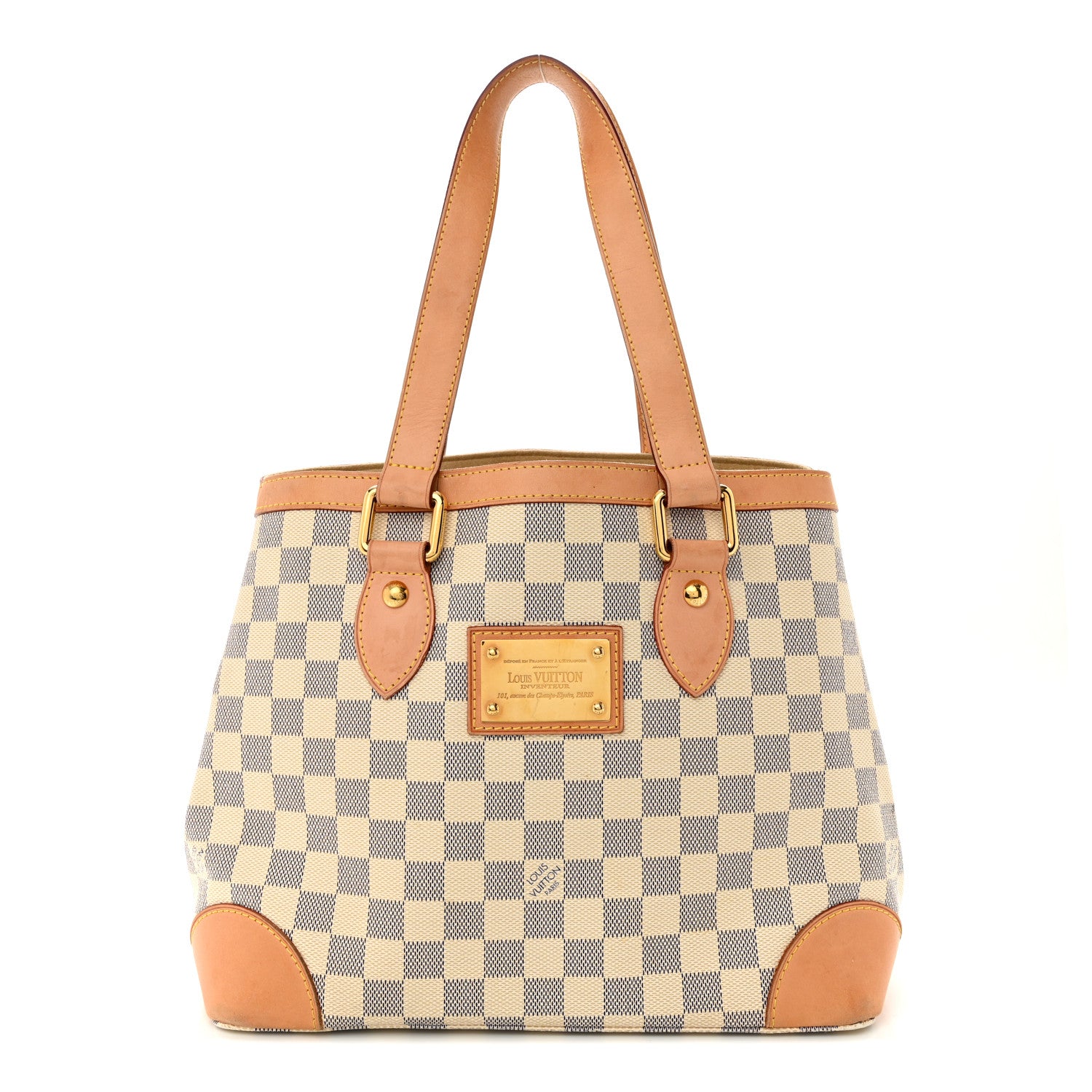 Louis Vuitton Damier Azur Hampstead PM 1 of 14