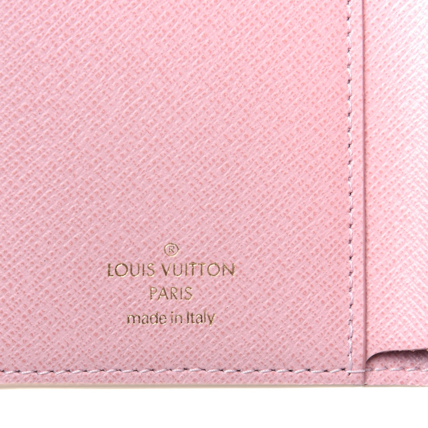 Louis Vuitton Damier Azur Victorine Wallet Rose Ballerine 6 of 9