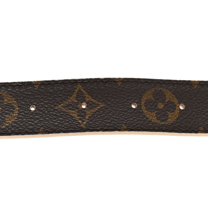 Louis Vuitton Monogram 30mm Pretty LV Reversible Belt 80 32 Beige 3 of 5