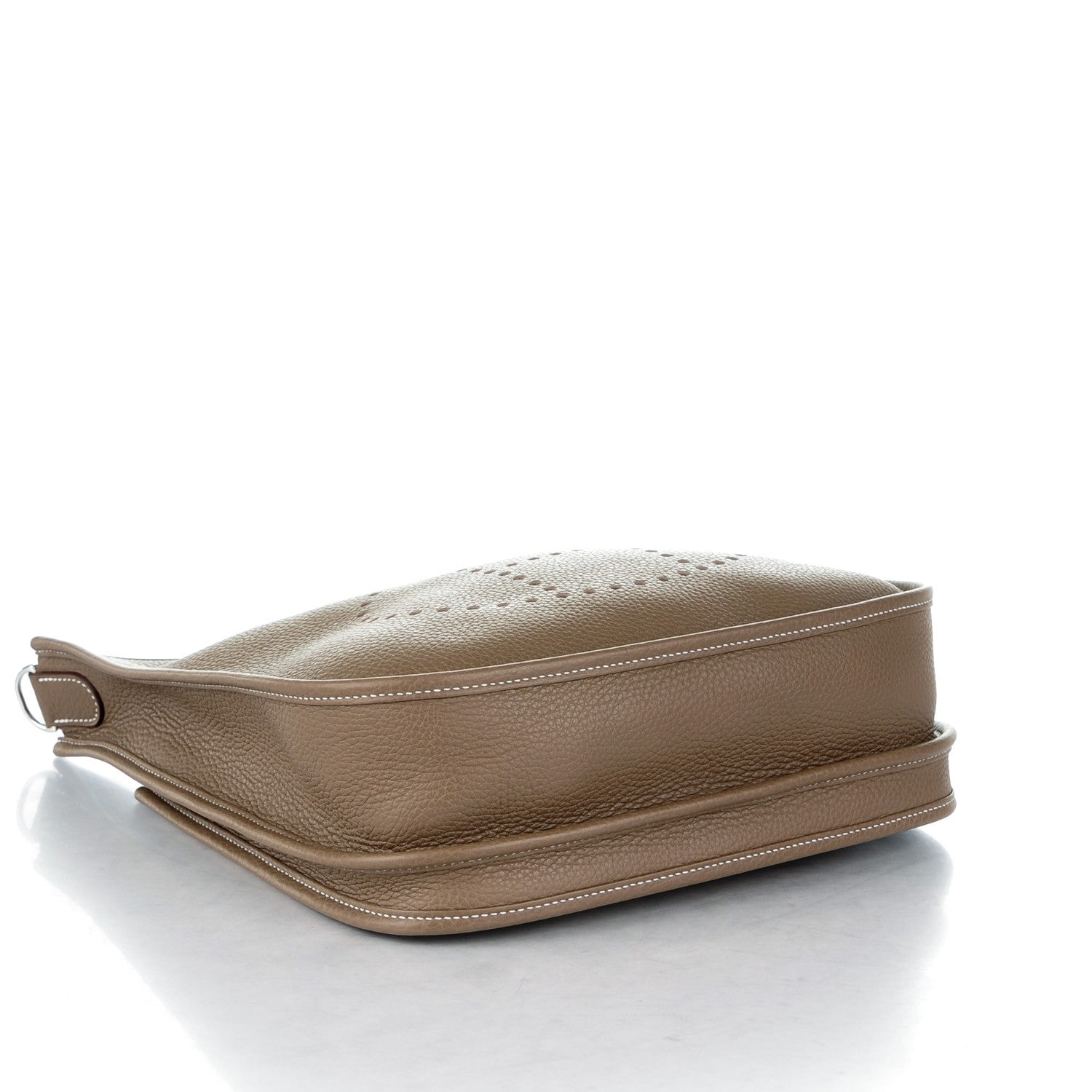 Hermes Taurillon Clemence Evelyne III PM Etoupe 4 of 7