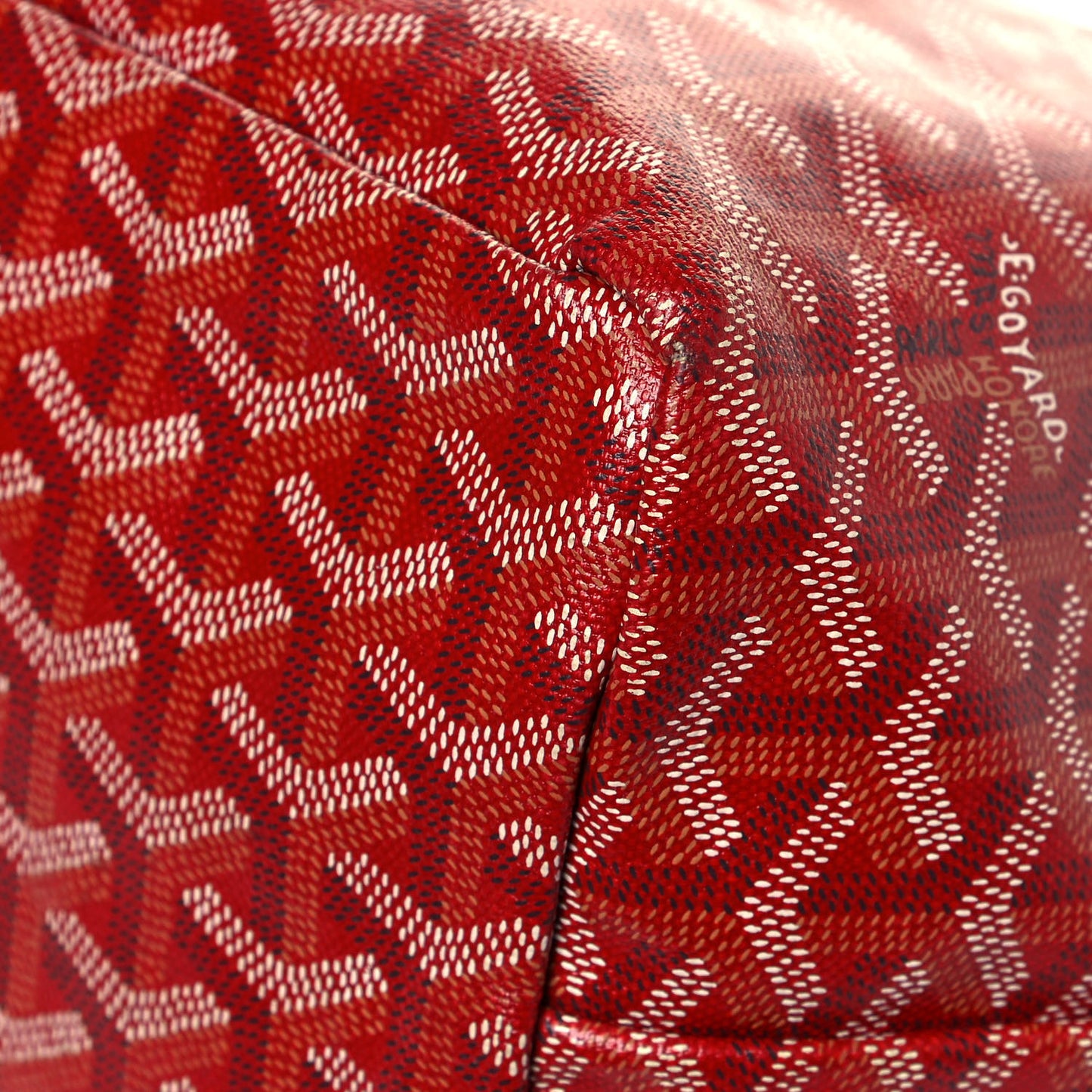 Goyardine Saint Louis PM Red