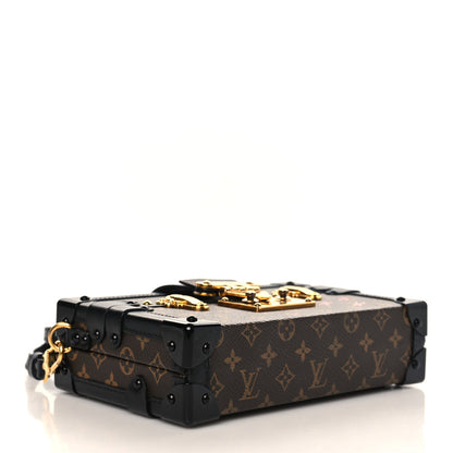 Louis Vuitton Monogram Petite Malle Black 3 of 7