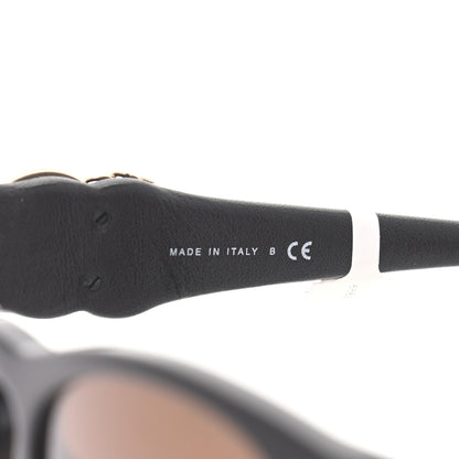 Chanel Crystal Lambskin CC Sunglasses 5455-Q-B Black 5 of 7