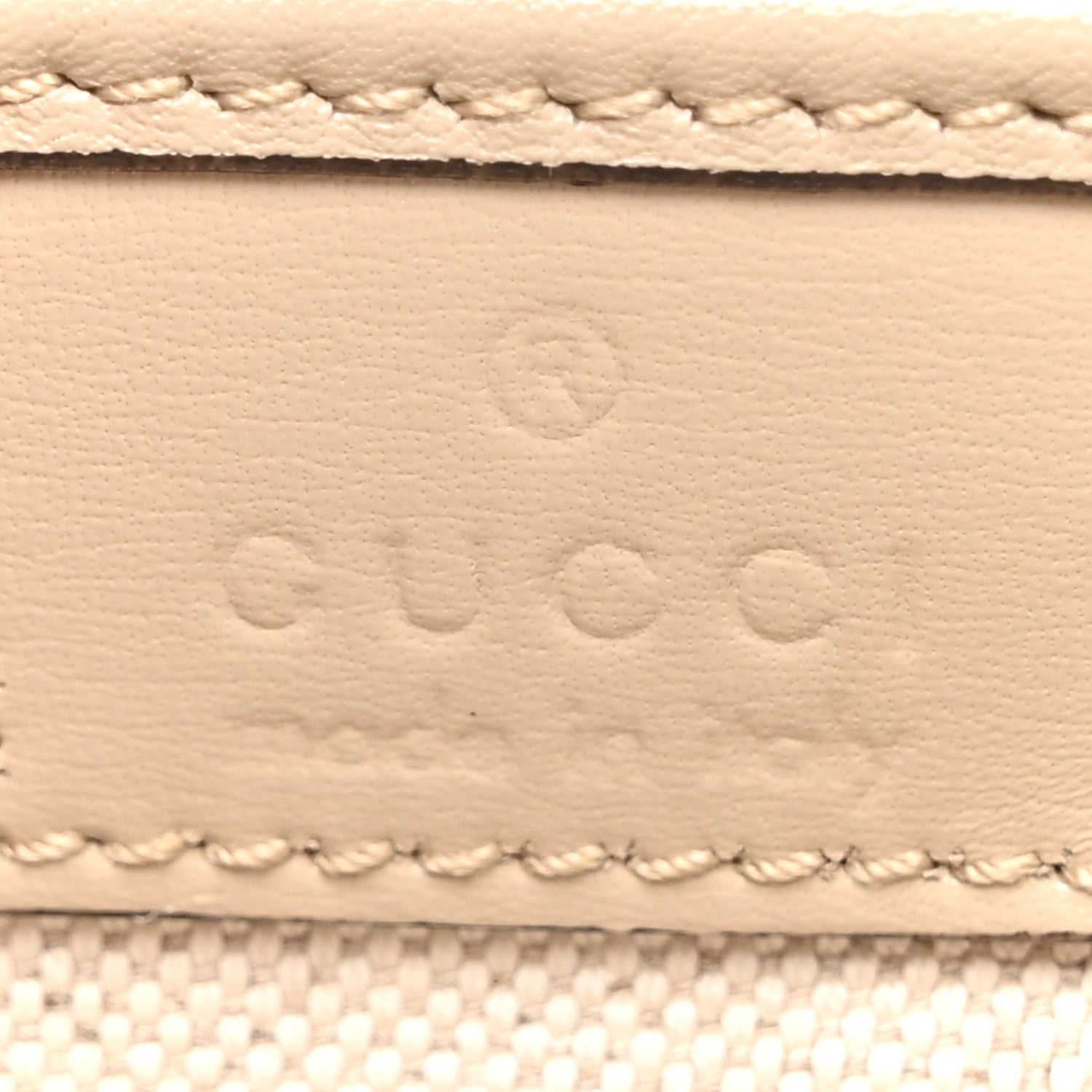 Gucci Boarded Dyana Lux Calfskin Web Small Bamboo 1947 Top Handle Bag Oatmeal 7 of 11