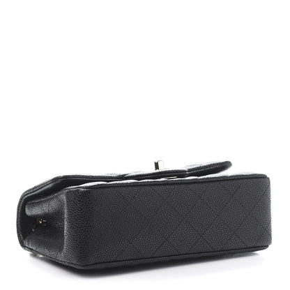 Chanel Caviar Quilted Mini Rectangular Flap Black 4 of 11