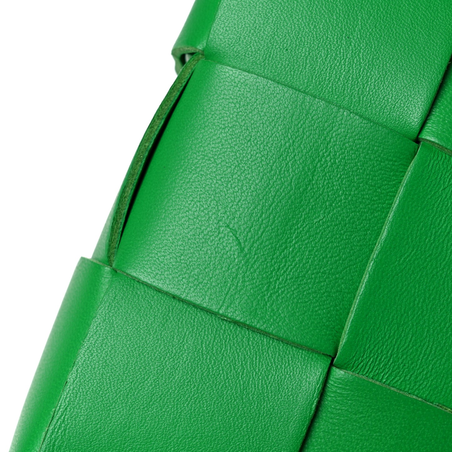 Lambskin Maxi Intrecciato Cassette Crossbody Bag Parakeet