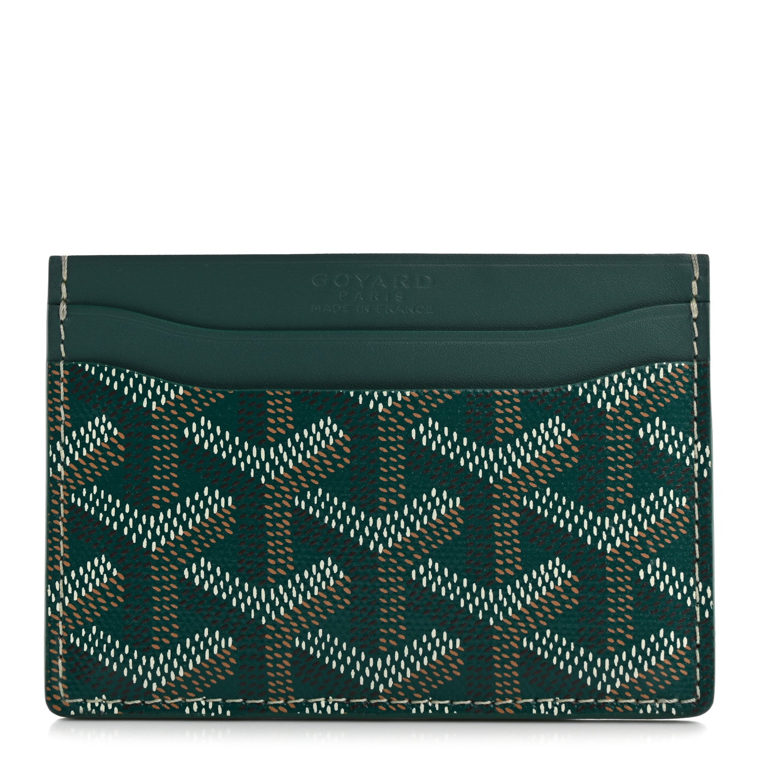 Goyard Goyardine Saint Sulpice Card Holder Green 1 of 8
