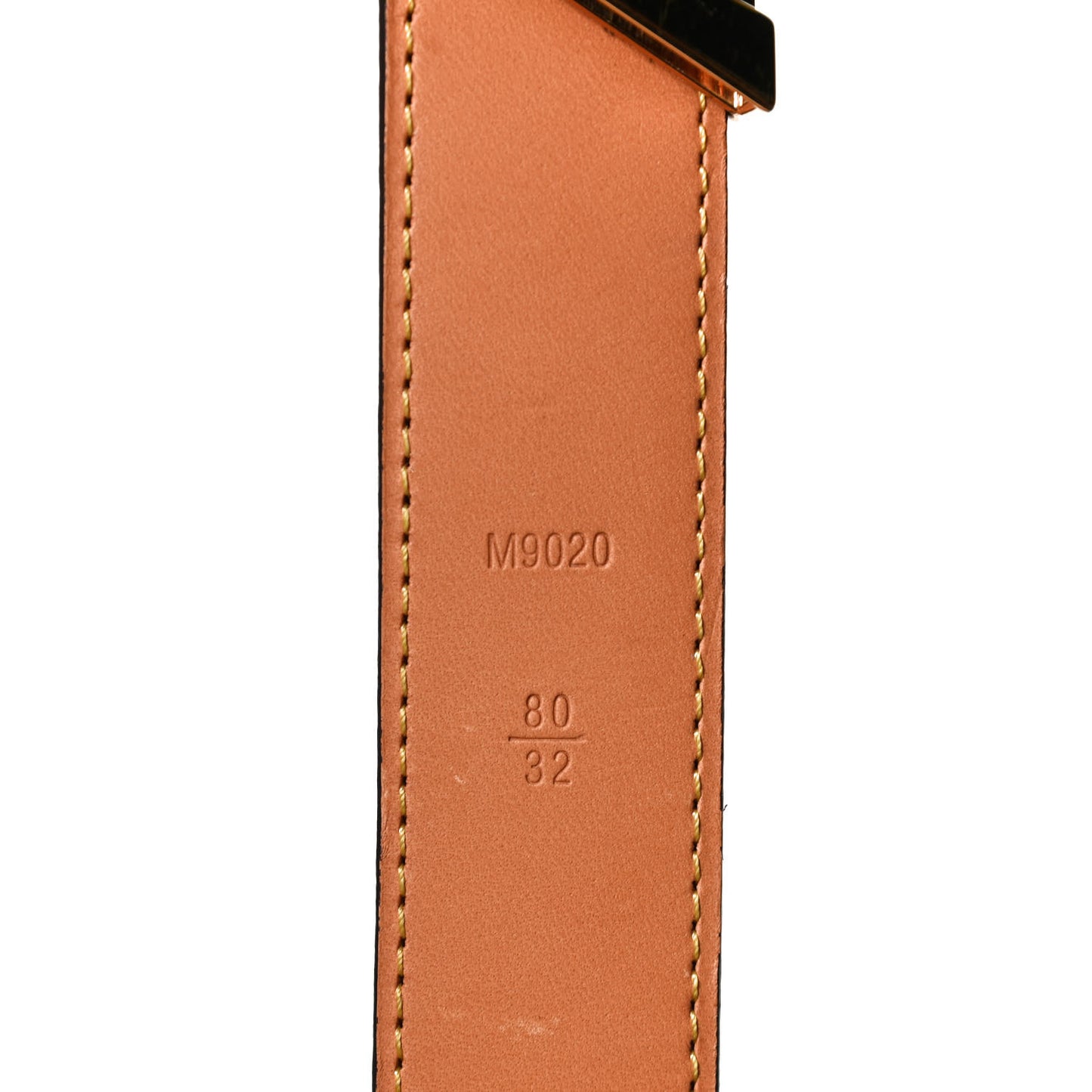 Damier Ebene 30mm Essential V Belt 80 32