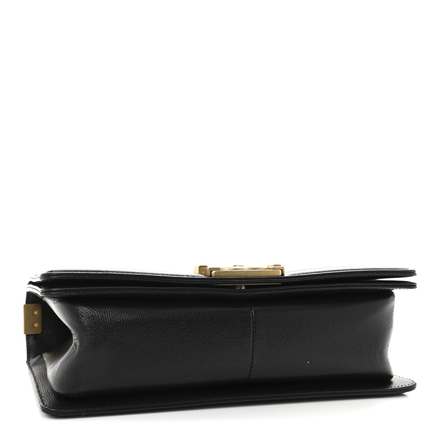 Caviar Quilted Medium Boy Flap Black