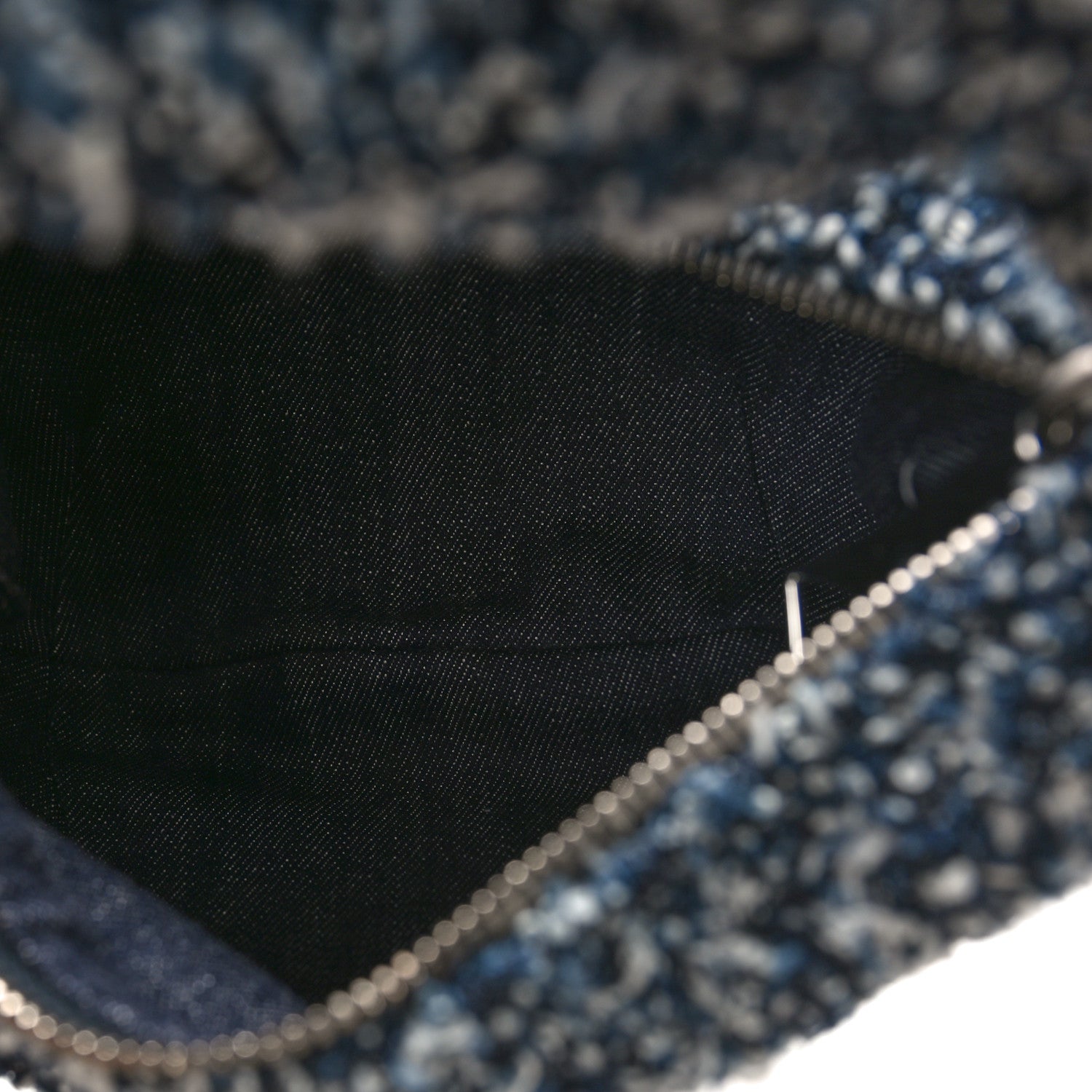 Bottega Veneta Denim Boucle Mini Jodie Indigo Silver 5 of 8
