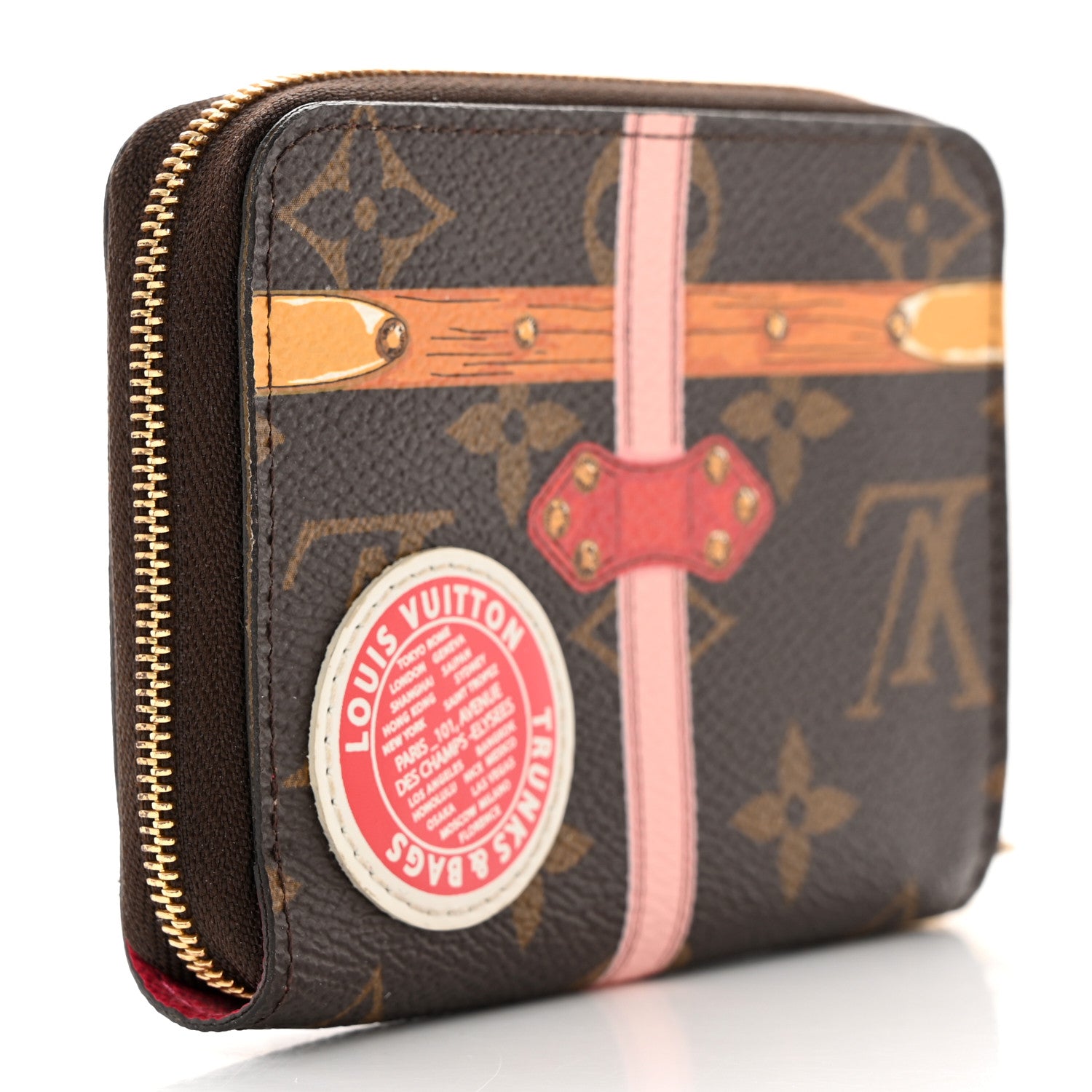 Louis Vuitton Monogram Summer Trunks Zippy Coin Purse 3 of 8