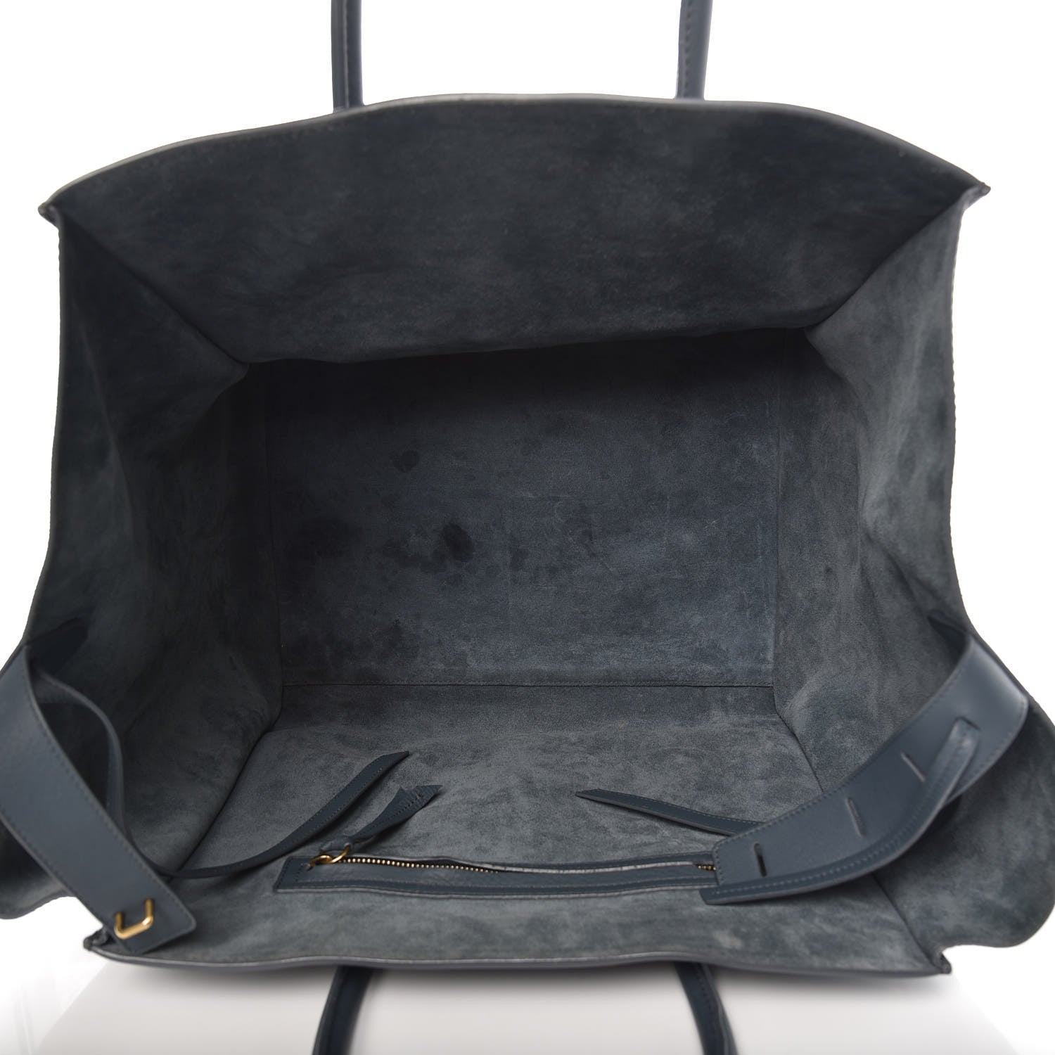 Celine Supple Calfskin Large Phantom Luggage Slate Blue 5 of 17