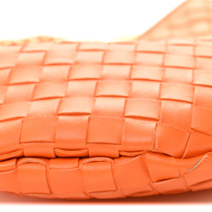 Bottega Veneta Nappa Intrecciato Sardine With Chain Bag Papaya 9 of 10