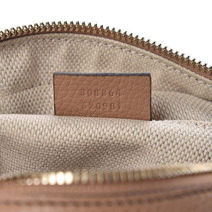 Gucci Pebbled Calfskin Small Soho Disco Bag Rose Beige 7 of 10