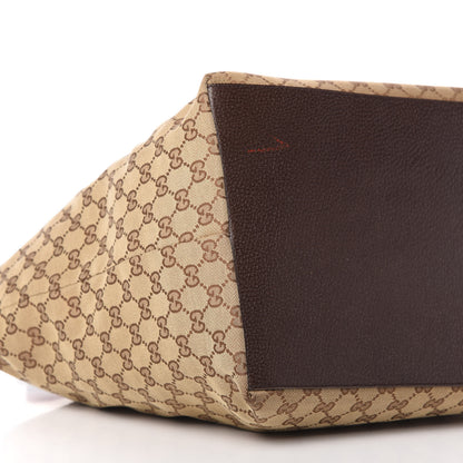 Gucci GG Monogram Large Web Handle Bucket Tote 6 of 11