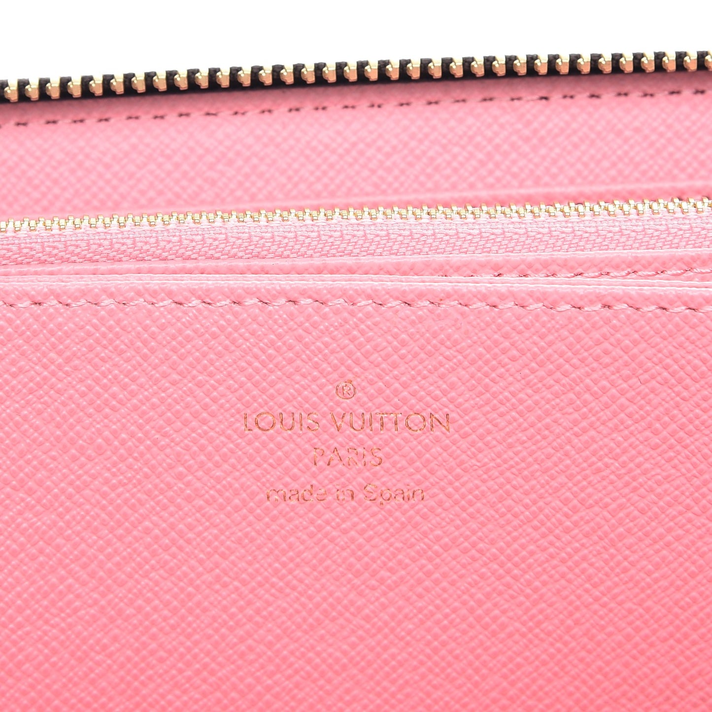 Monogram Jungle Dots Zippy Wallet Sugar Pink Poppy