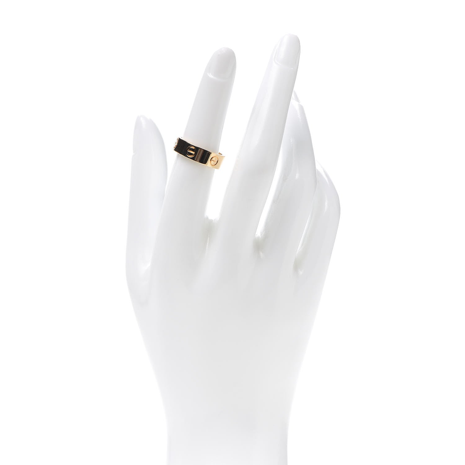 Cartier 18K Yellow Gold 5.5mm LOVE Ring 52 6 2 of 6