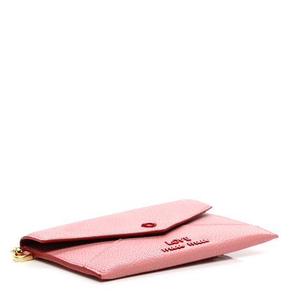 Miu Miu Goatskin Madras Love Wristlet Pouch Rosa 4 of 8