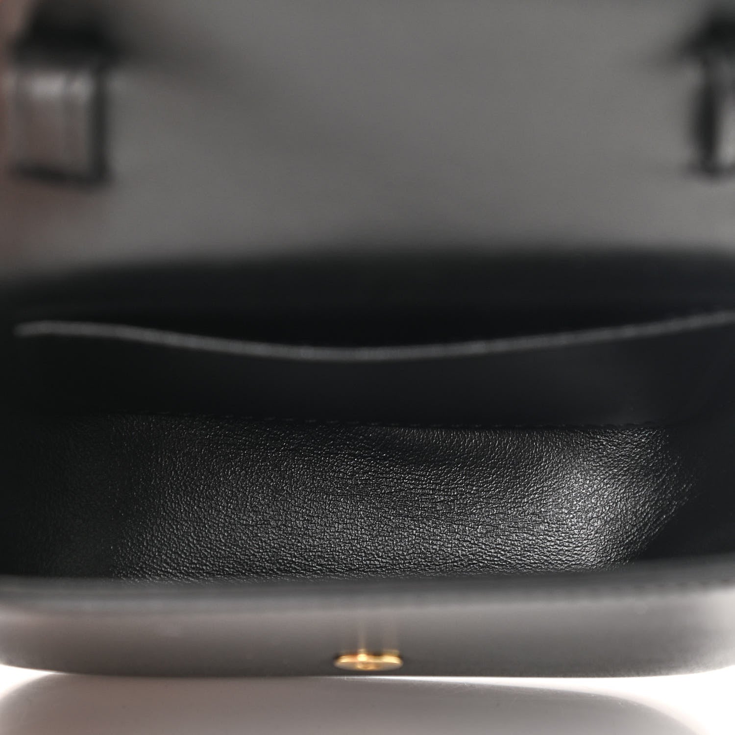Celine Shiny Calfskin Mini Triomphe Black 5 of 9