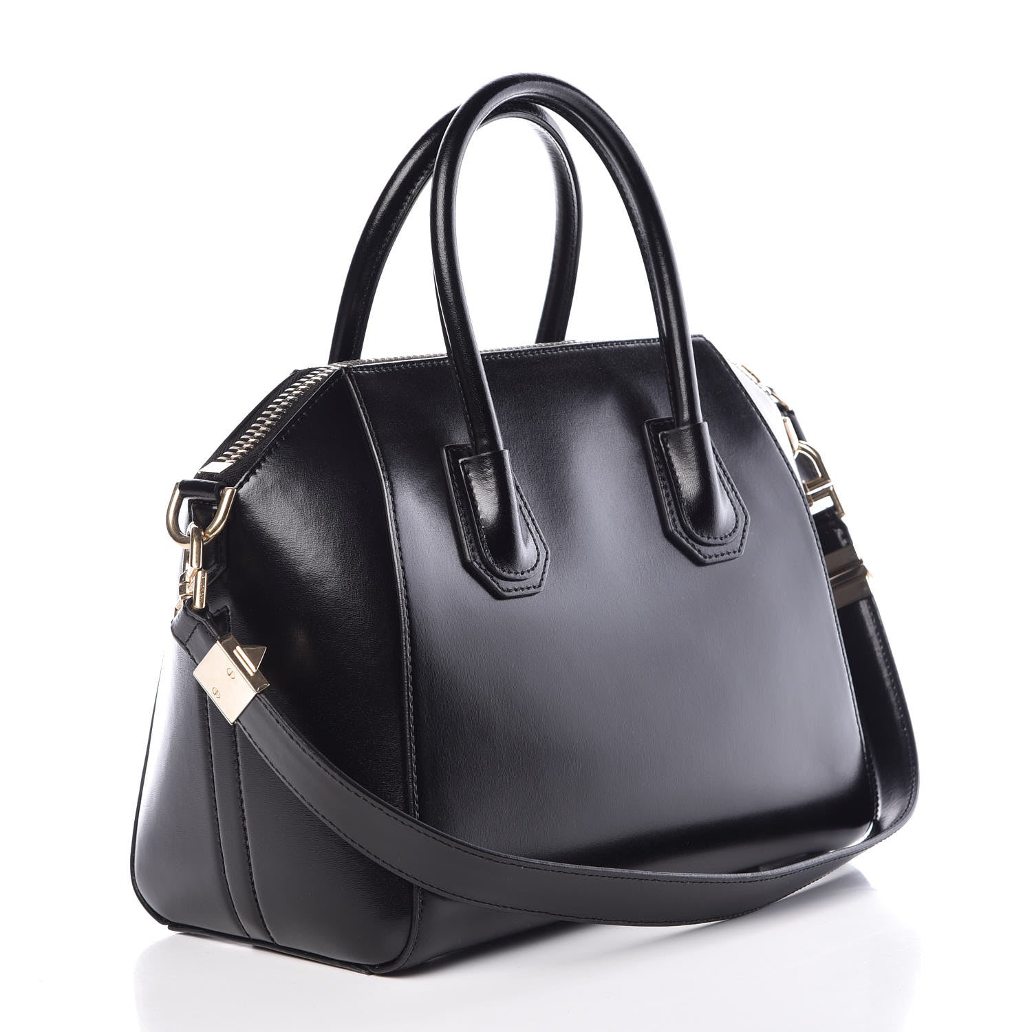 Givenchy Shiny Lord Calfskin Small Antigona Black 4 of 18
