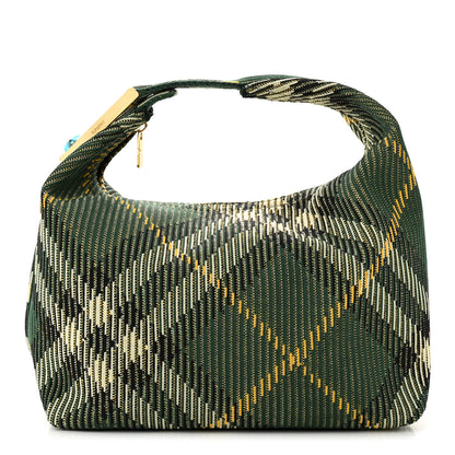 Burberry Canvas Peg Medium Duffle Bag Ivy 1 of 9