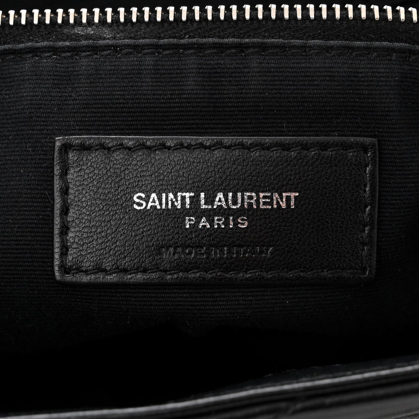 Calfskin Y Quilted Monogram Small Loulou Backpack Black