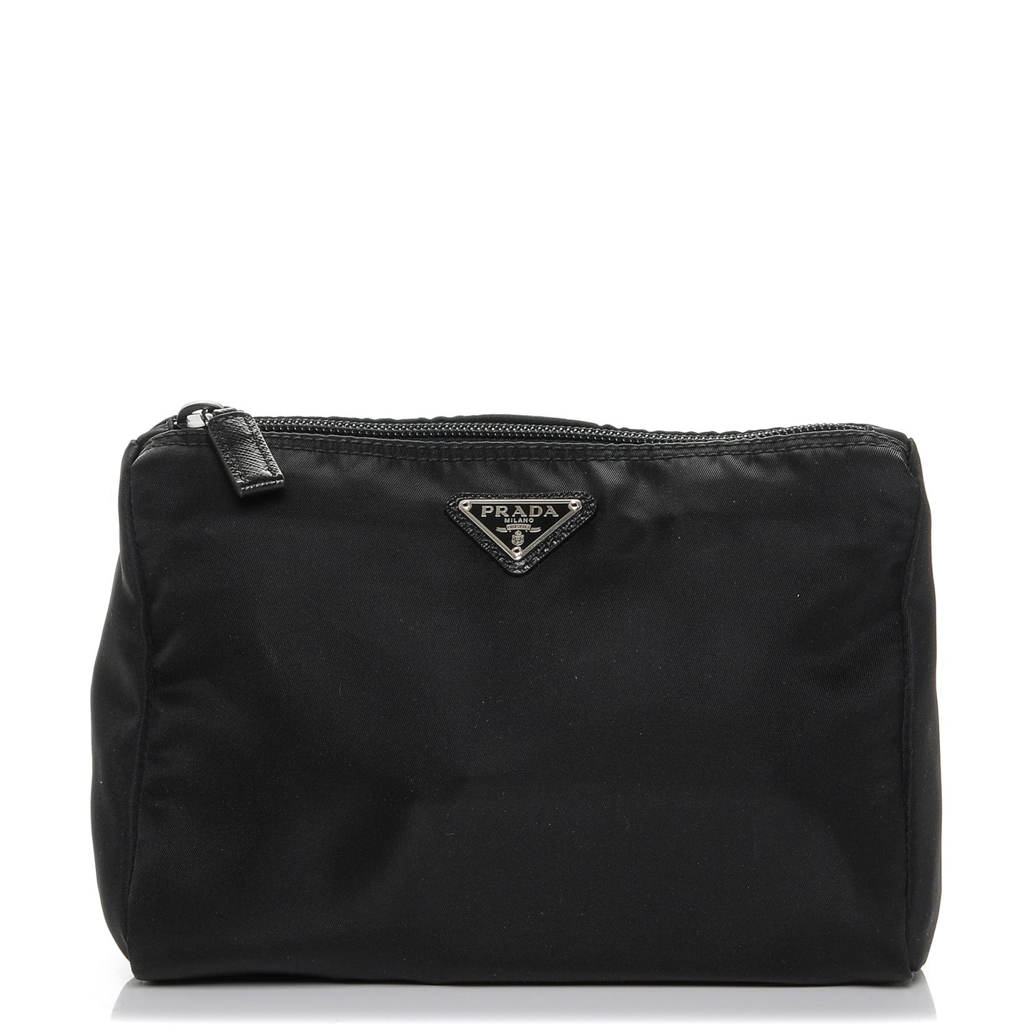 Nylon Vela Cosmetic Pouch Black