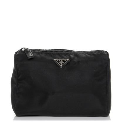 Prada Nylon Vela Cosmetic Pouch Black 1 of 6