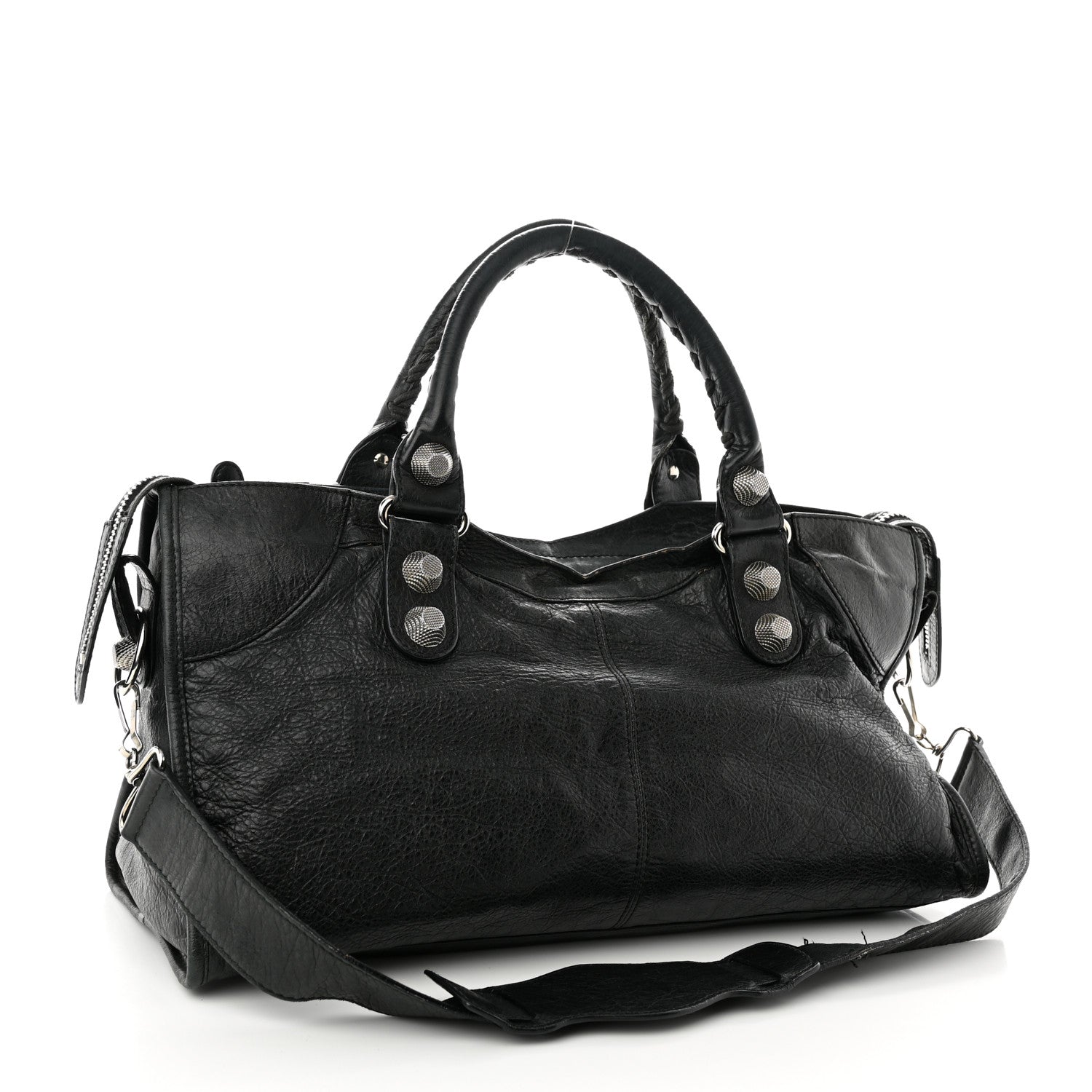 Balenciaga Agneau Giant 21 Silver Hardware Part Time Black 3 of 12