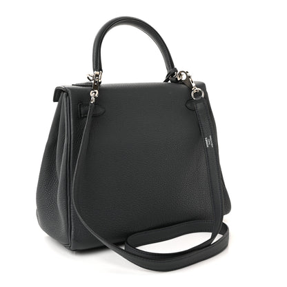 Hermes Togo Kelly Retourne 25 Gris Misty 3 of 9