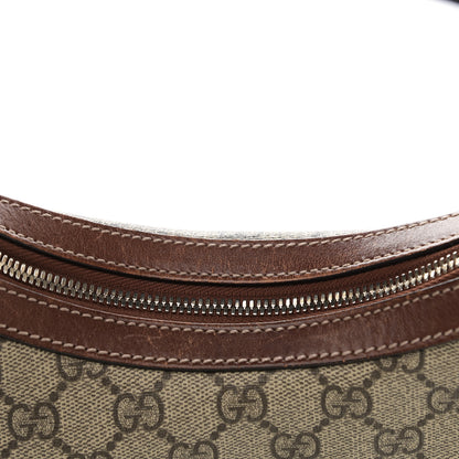 Gucci GG Supreme Monogram Linea A Hobo Brown 14 of 16